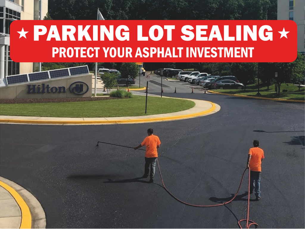 Asphalt Parking Lot Sealing - Charlotte NC