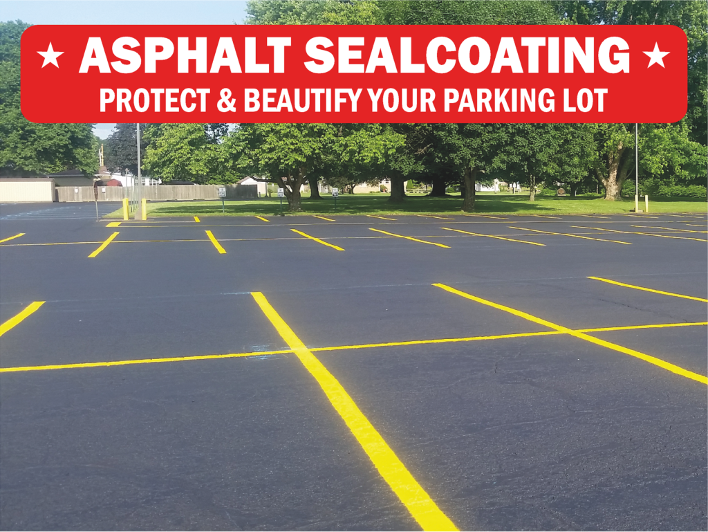 Asphalt Sealcoating Parking Lot Charlotte, NC