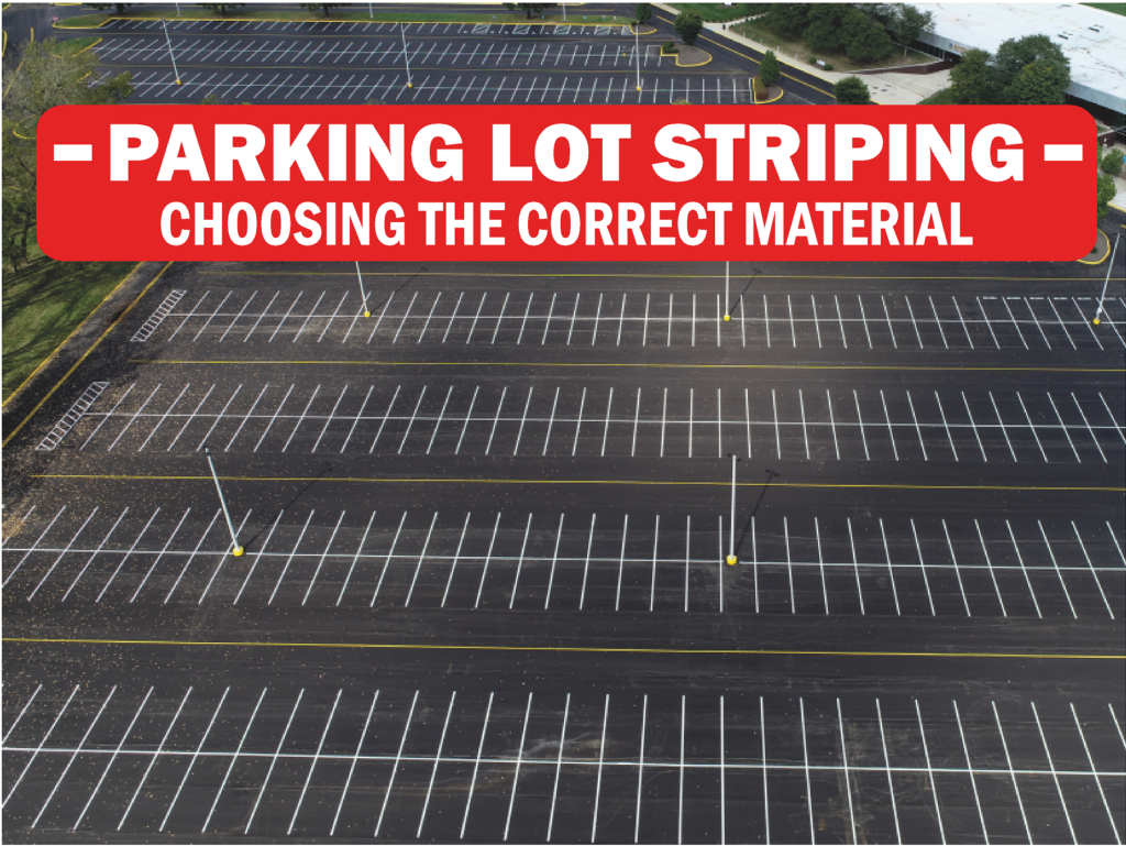 Parking lot striping - Charlotte NC